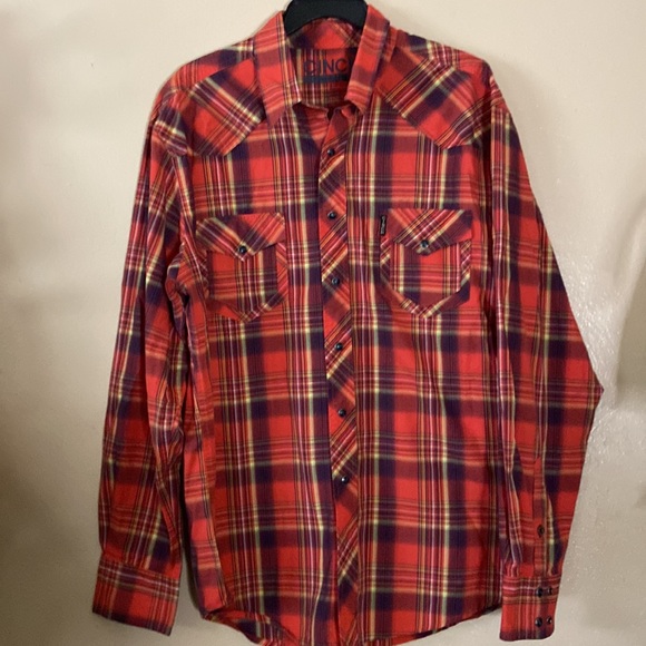 Cinch modern fit pearl snap shirt - Picture 2 of 11